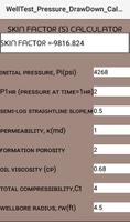 WellTest_Pressure_DrawDown_Calculator captura de pantalla 2