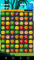 Match 3 Master Happy Fruits Plakat