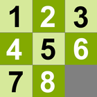 15 Number puzzle sliding game ícone