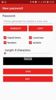 Password generator capture d'écran 1