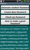 Password poster