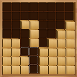 Puzzle Block Grid Wood icon
