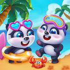 explosion d'amis panda icône
