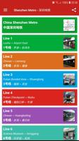 China Shenzhen Metro 中国深圳地铁 海报