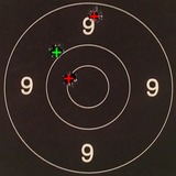 Shooting range hit marker icône