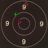 Shooting range hit marker icon