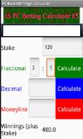 2 Schermata Betting Calculator