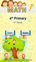 Math Revision Fourth Primary T1 Affiche