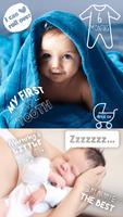 Baby Stickers Free & Photo Edi-poster