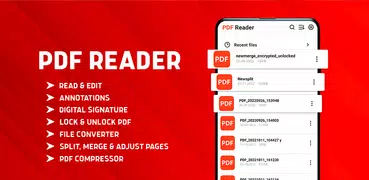 PDF Reader and PDF Editor App