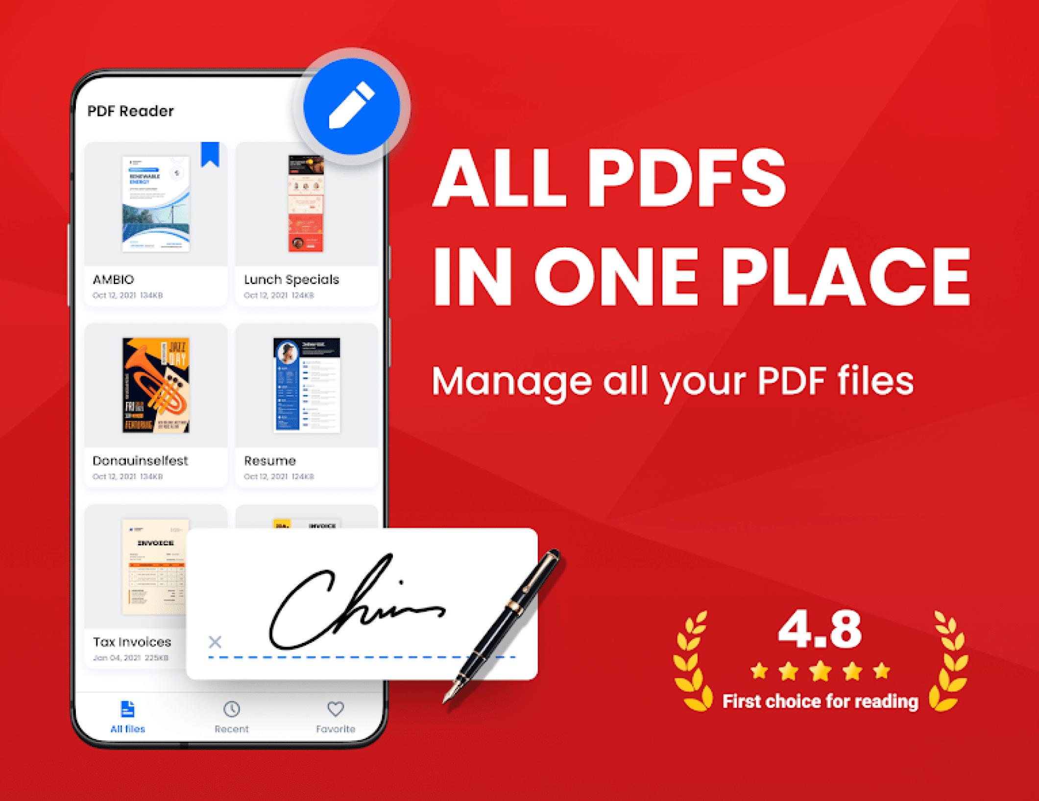 Download PDF Reader PDF Editor Latest Version 1.4.9 Android APK File