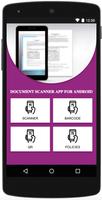 Document Scanner APP For Android पोस्टर