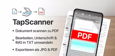 Scan zu PDF App - TapScanner