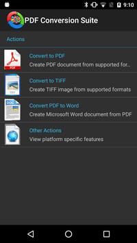 PDF Conversion Suite পোস্টার