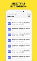 Compress PDF file, reduce size poster