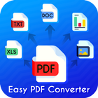 Easy pdf converter : best pdf converter icône