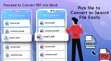 Easy pdf converter : best pdf converter Affiche