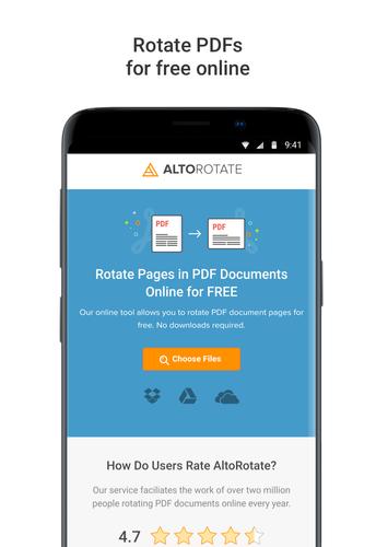 Alto Rotate Pdf Rotate Single Pdf Pages Or Files For Android