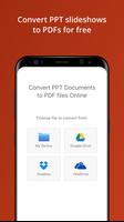 PPT to PDF Converter app Affiche