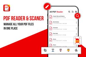 PDF Reader, PDF Viewer الملصق