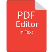 Pdf Text Editor:Edit Pdf words أيقونة
