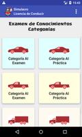 Examen Licencia Conducir poster