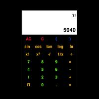 Calculator GM capture d'écran 3