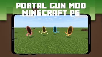Portal Gun Mod for Minecraft ポスター