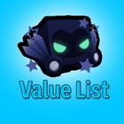 Pet Simulator X Value list ikona