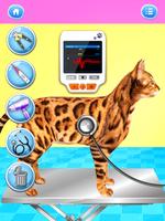 Cat Games: Pet Doctor Dentist capture d'écran 1