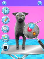 Cat Games: Pet Doctor Dentist capture d'écran 2
