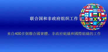 聯合國和非政府組織工作