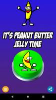 Banana Jelly Button Meme Plakat