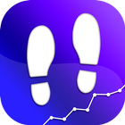 Pedometer - Step Counter & Calorie Counter Free آئیکن