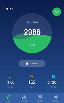 Step Counter - Pedometer Free & Calorie Counter poster
