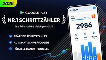 Schrittzähler - Pedometer Plakat