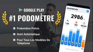 Podomètre - Compteur de Pas Affiche