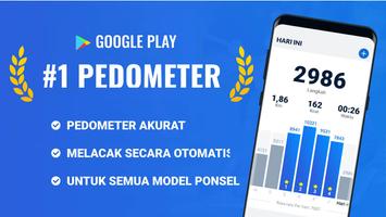 Pedometer - Hitung Langkah poster