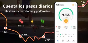 Podómetro Contador de Pasos
