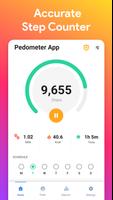 Pedometer - Step Tracker App পোস্টার