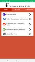 Pedram Law Injury Help App capture d'écran 1