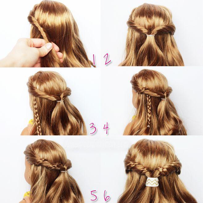 How To Make Hairstyles For Dolls Diy Step By Step For