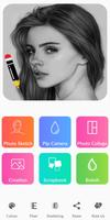 Pencil Photo Sketch-Sketching Drawing Photo Editor पोस्टर