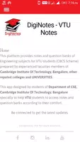 DigiNotes (VTU Notes & QB CBCS Scheme) Affiche