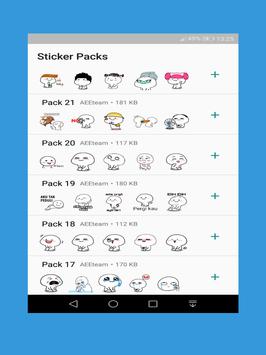 Stiker Pentol lucu wa 2020 🤣 Stiker indo 2020 截图 3