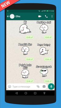 Stiker Pentol lucu wa 2020 🤣 Stiker indo 2020 截图 2