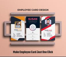 Employee Card Maker captura de pantalla 1