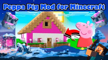 Peppa Pig Minecraft mod jogo imagem de tela 2