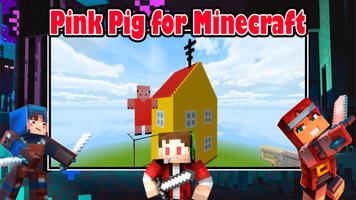 Peppa Pig Mod for Minecraft Plakat