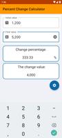 Percent Change Calculator poster